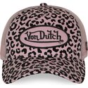 petten-gebogen-luipaard-snapback-rosa-verle-van-von-dutch
