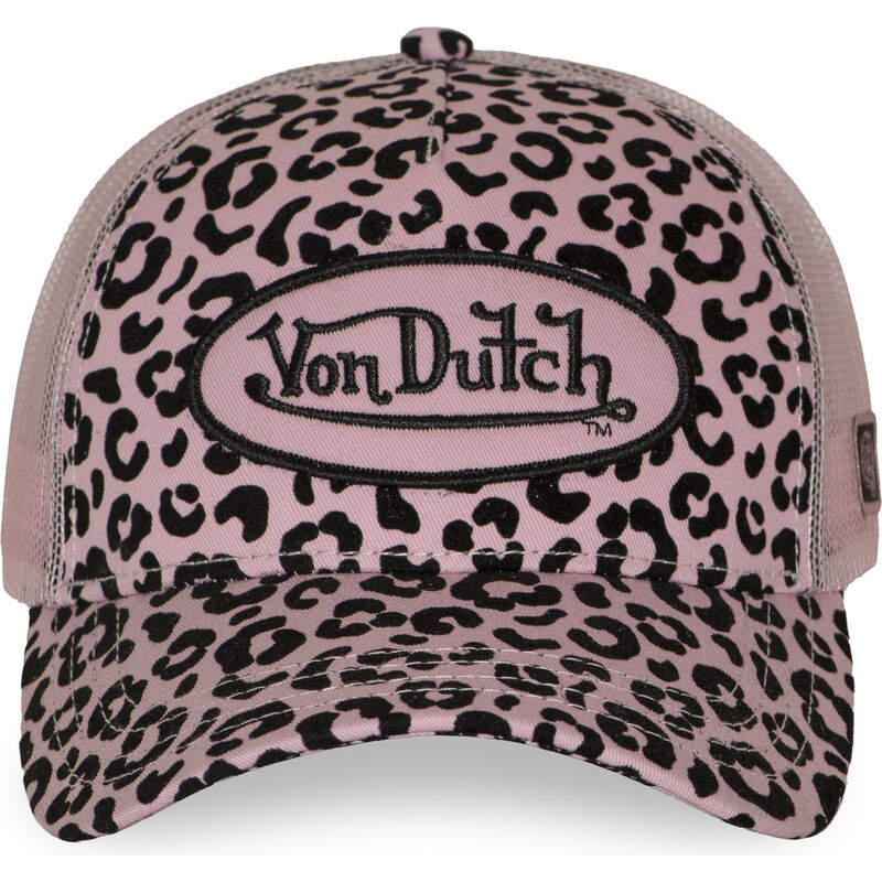petten-gebogen-luipaard-snapback-rosa-verle-van-von-dutch