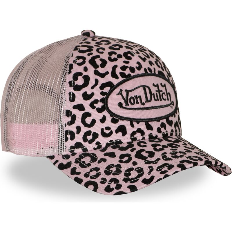 petten-gebogen-luipaard-snapback-rosa-verle-van-von-dutch