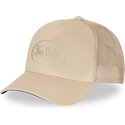 petten-gebogen-beige-snapback-log23-van-von-dutch