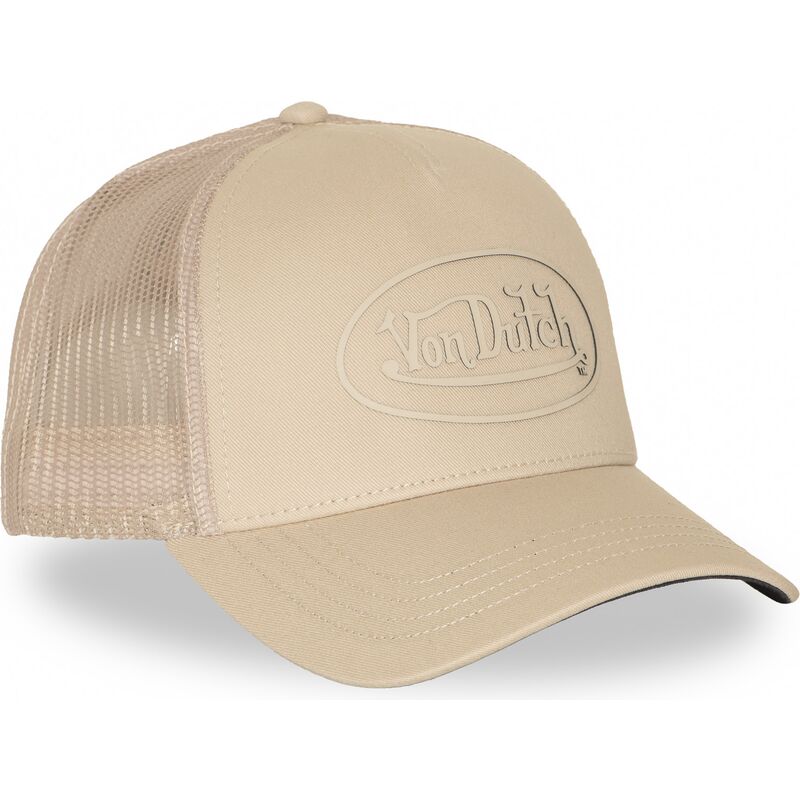 petten-gebogen-beige-snapback-log23-van-von-dutch