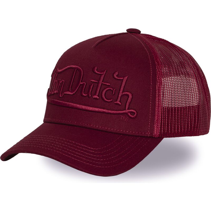 petten-gebogen-rood-snapback-emb07-van-von-dutch