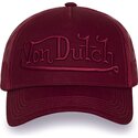 petten-gebogen-rood-snapback-emb07-van-von-dutch