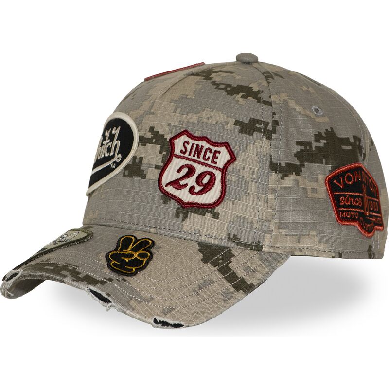 petten-gebogen-camouflage-snapback-kamo03-van-von-dutch