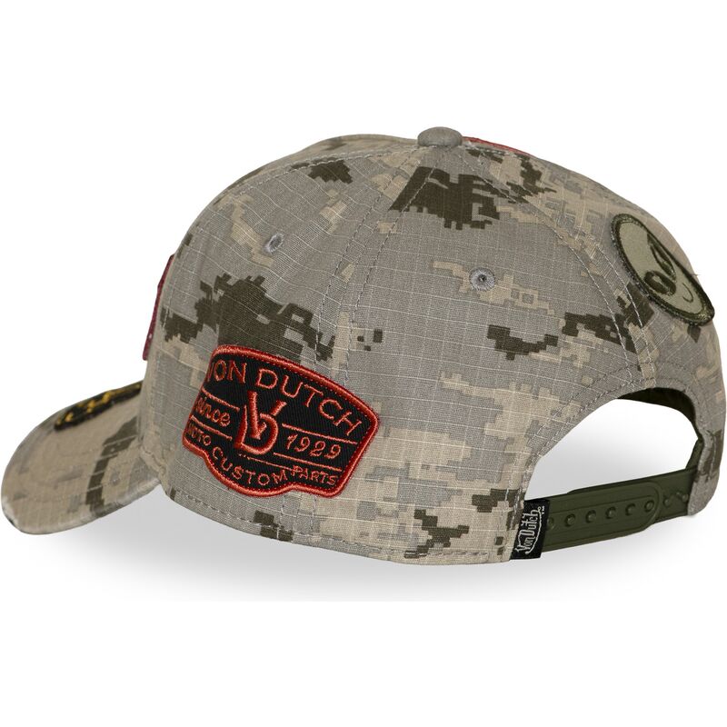petten-gebogen-camouflage-snapback-kamo03-van-von-dutch