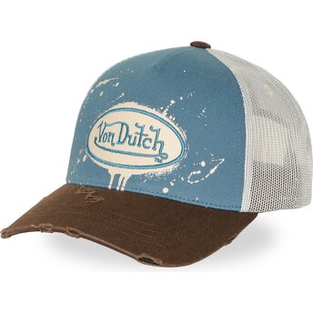 Petten gebogen meerkleurig snapback TAG01 van Von Dutch