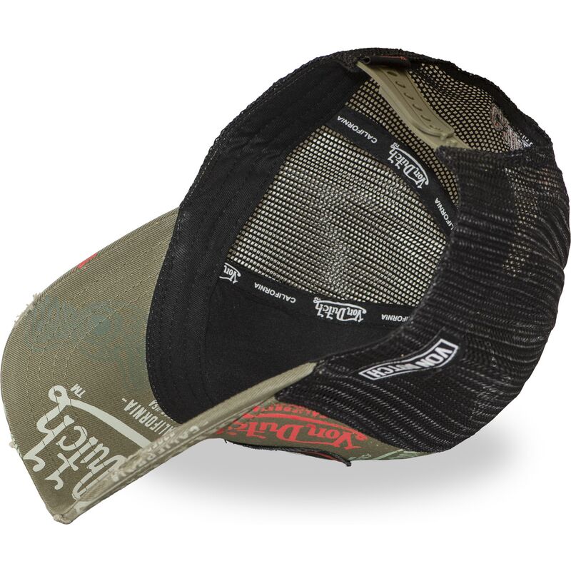 petten-gebogen-groen-snapback-cafe12-van-von-dutch