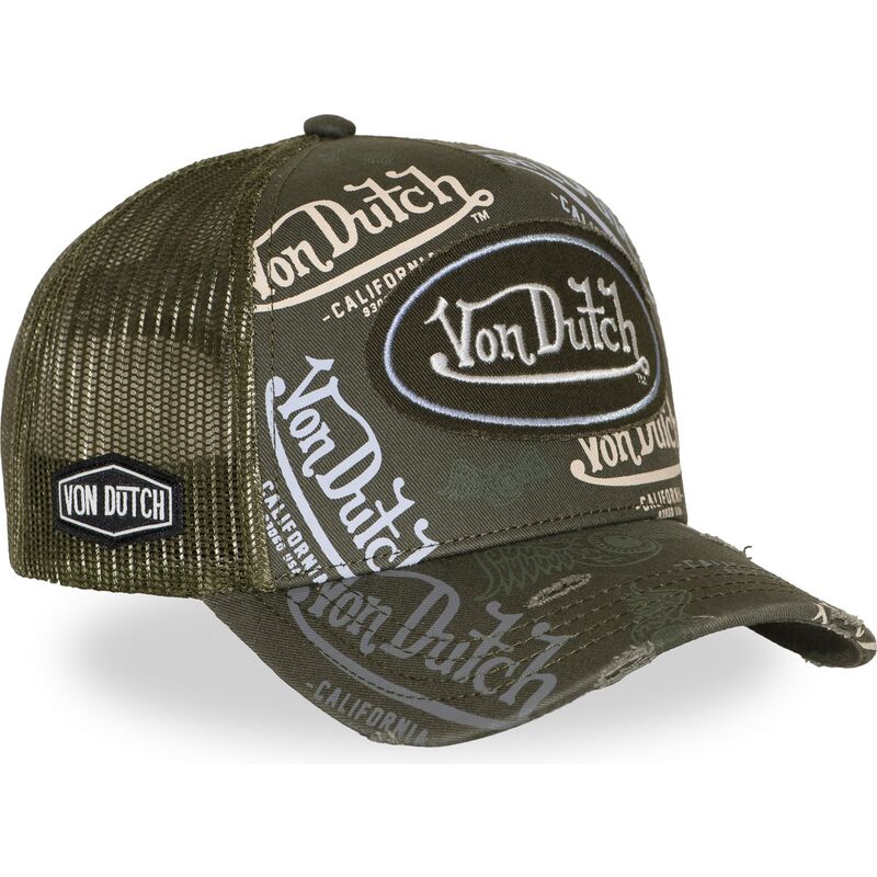petten-gebogen-groen-snapback-cafe14-van-von-dutch