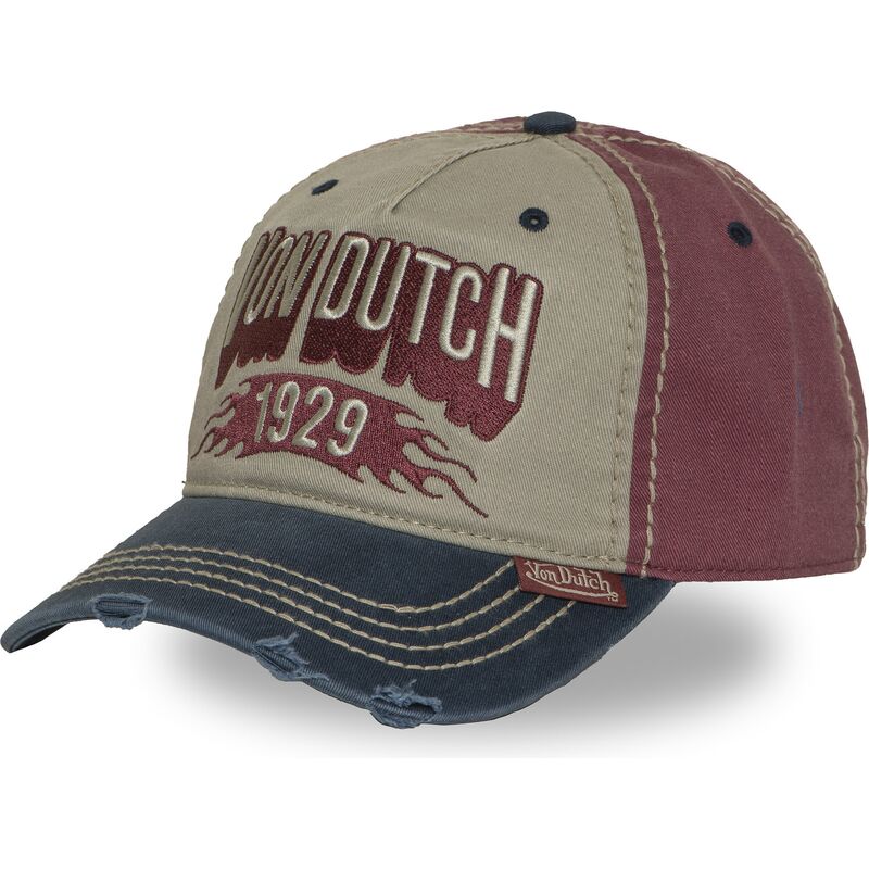 petten-gebogen-meerkleurig-verstelbaar-retro15-van-von-dutch