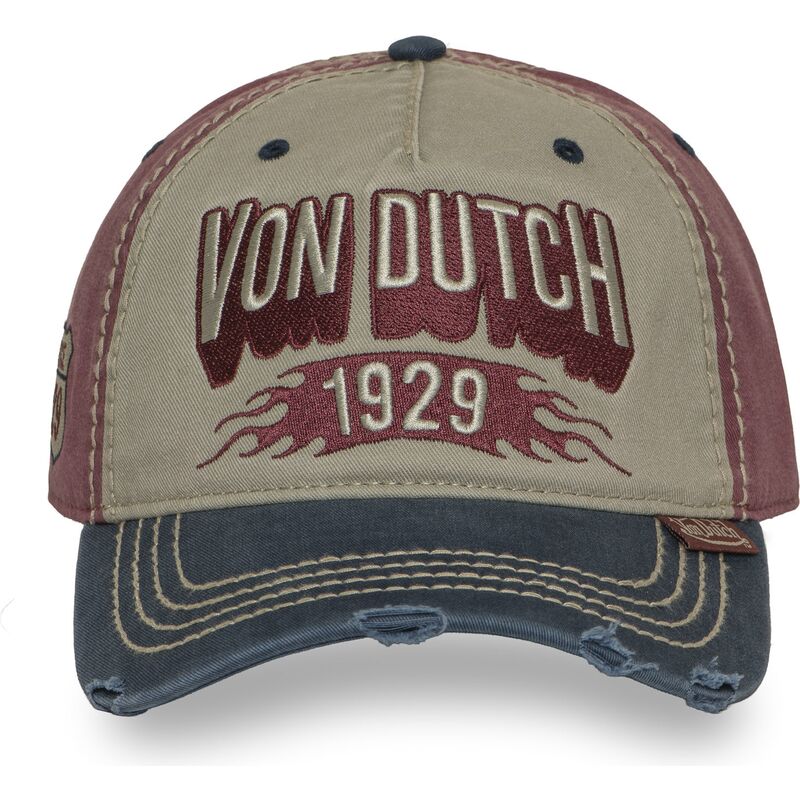 petten-gebogen-meerkleurig-verstelbaar-retro15-van-von-dutch