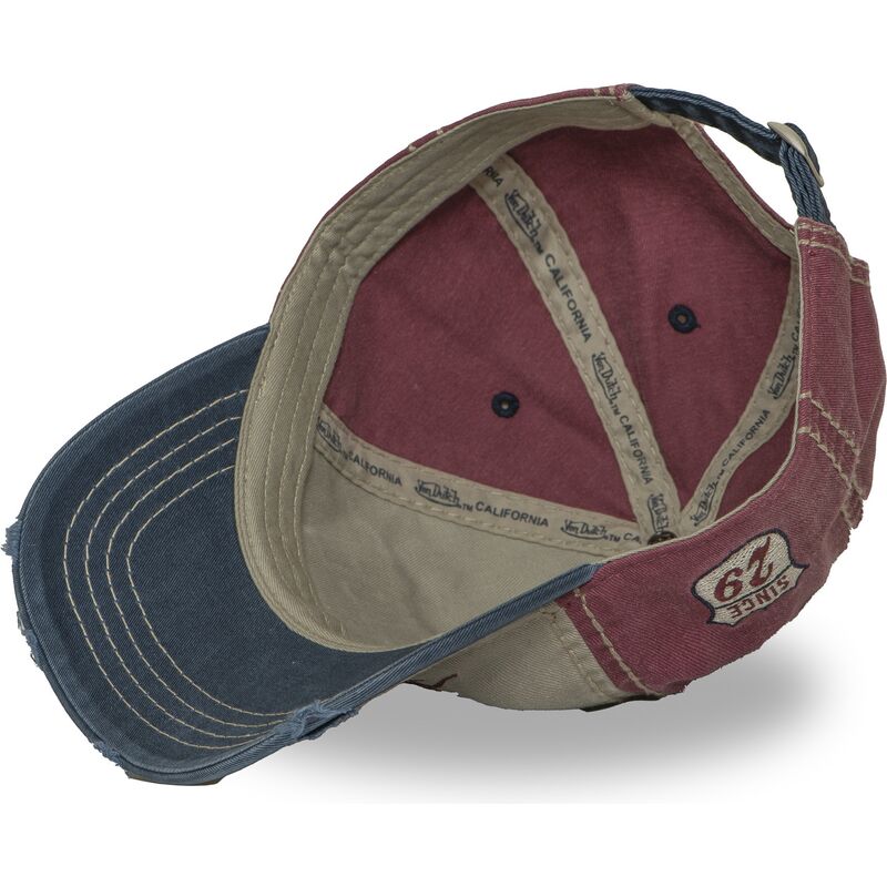 petten-gebogen-meerkleurig-verstelbaar-retro15-van-von-dutch