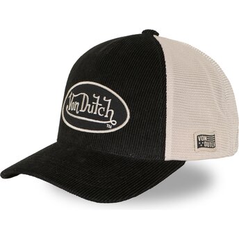 Petten gebogen zwart verstelbaar LOF B50 van Von Dutch
