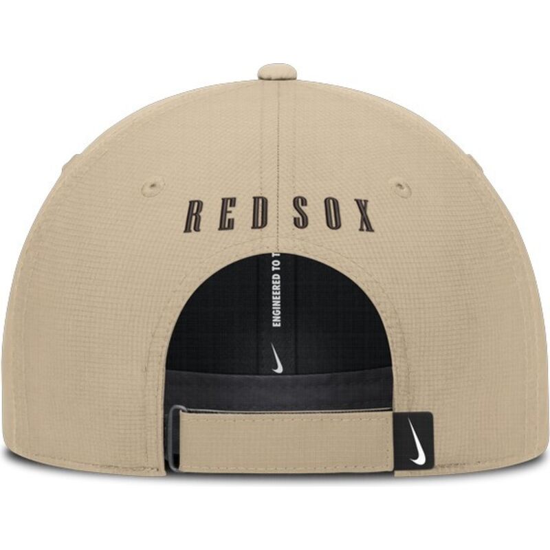 petten-gebogen-beige-verstelbaar-club-structured-uv-poly-ripstop-van-boston-red-sox-mlb-van-nike