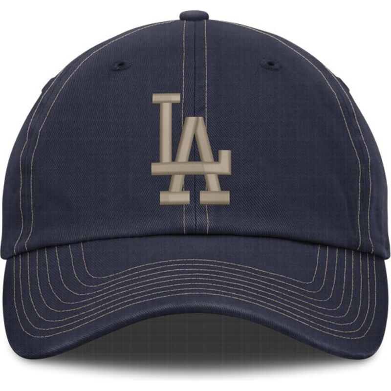 petten-gebogen-marineblauw-verstelbaar-fathers-day-club-unstructured-organic-cotton-van-los-angeles-dodgers-mlb-van-nike