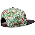 petten-plat-groen-snapback-woven-jungle-van-djinns