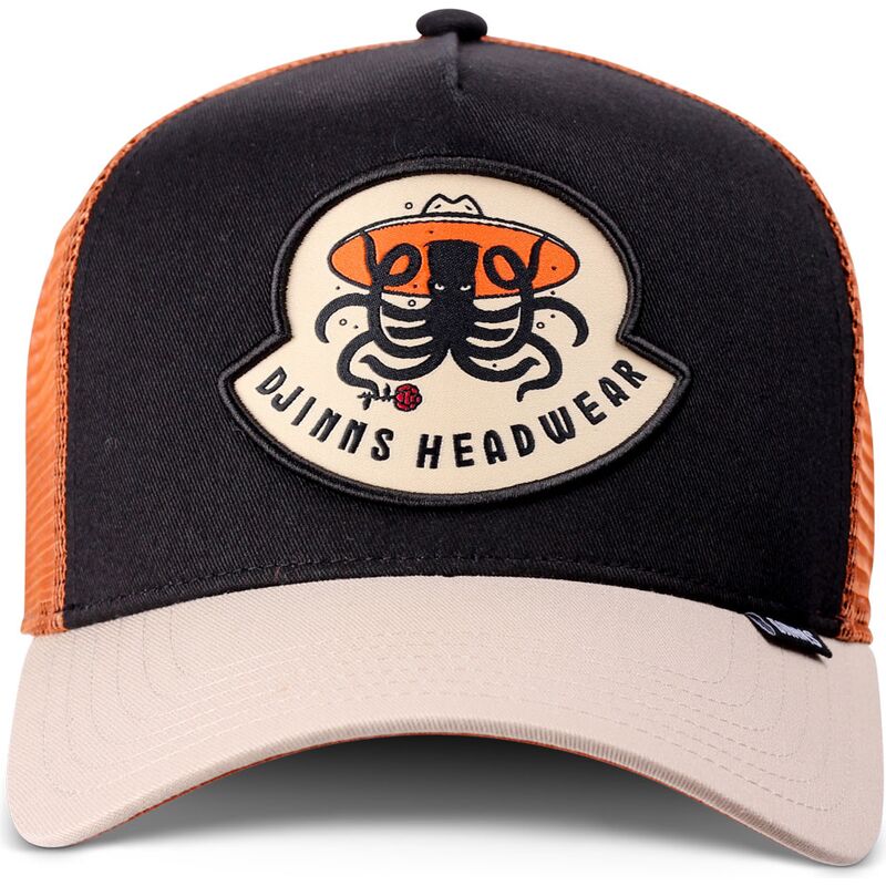 petten-gebogen-zwart-snapback-hft-rose-kraken-van-djinns