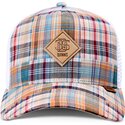 petten-gebogen-meerkleurig-snapback-hft-patch-check-turquoise-van-djinns