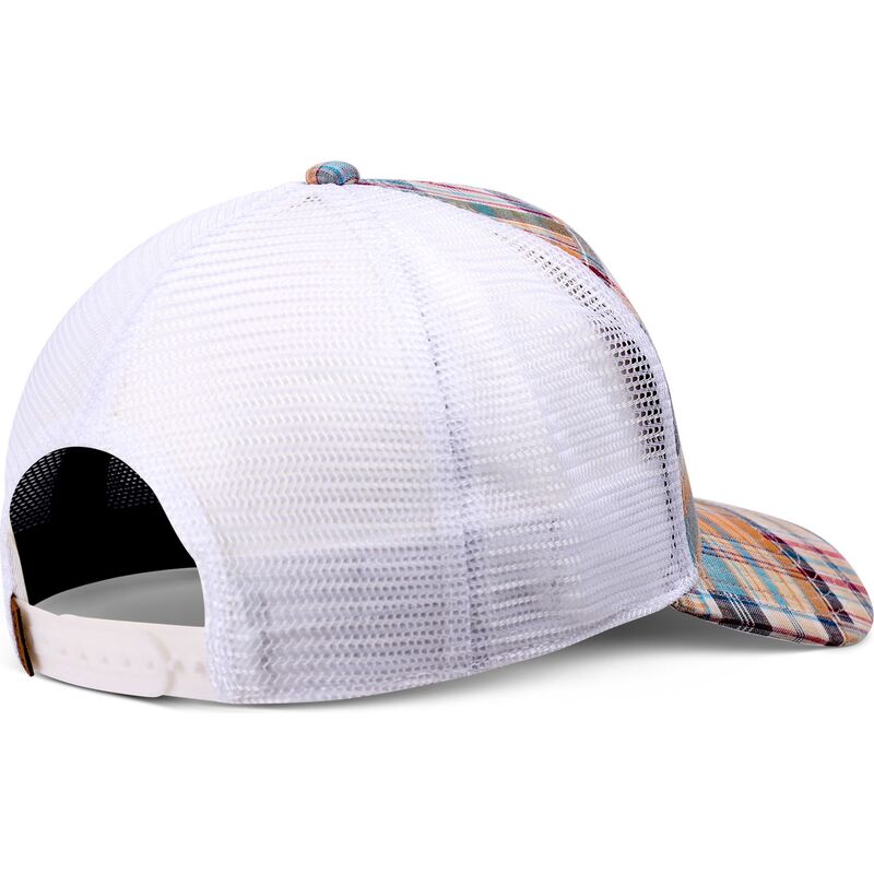 petten-gebogen-meerkleurig-snapback-hft-patch-check-turquoise-van-djinns