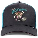 petten-gebogen-zwart-snapback-hft-dnc-flamingo-van-djinns
