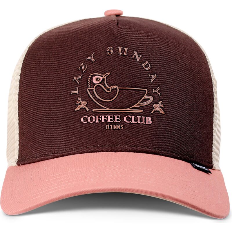 petten-gebogen-bruin-snapback-rosa-hft-lazy-bird-van-djinns