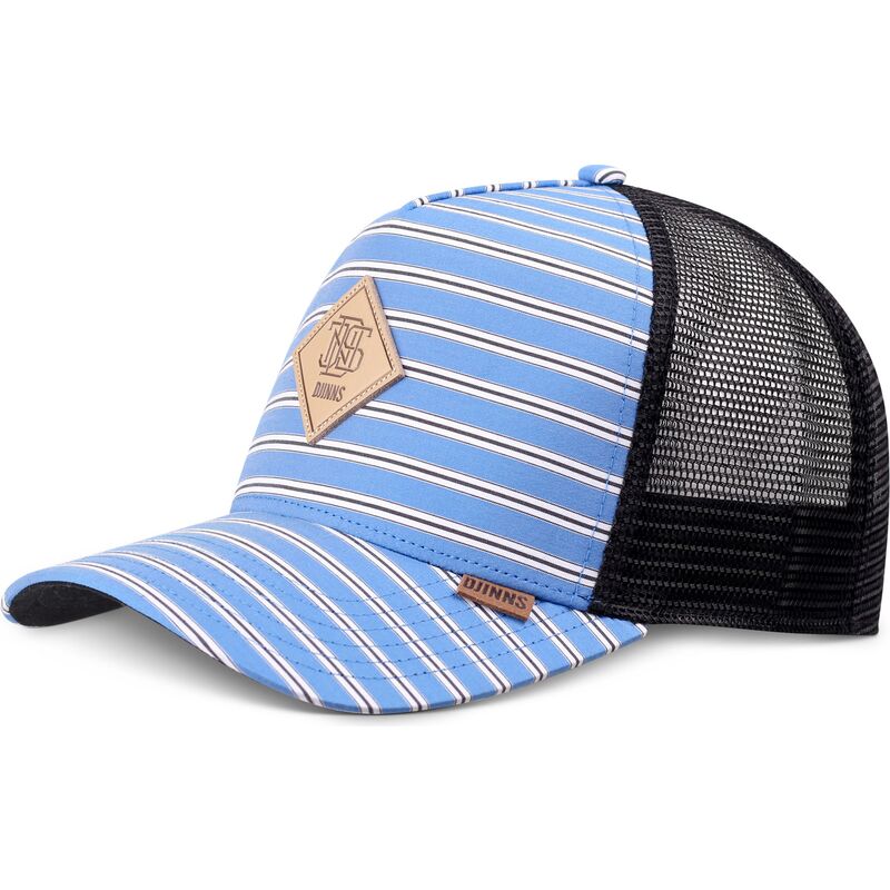 petten-gebogen-blauw-snapback-hft-business-stripe-van-djinns