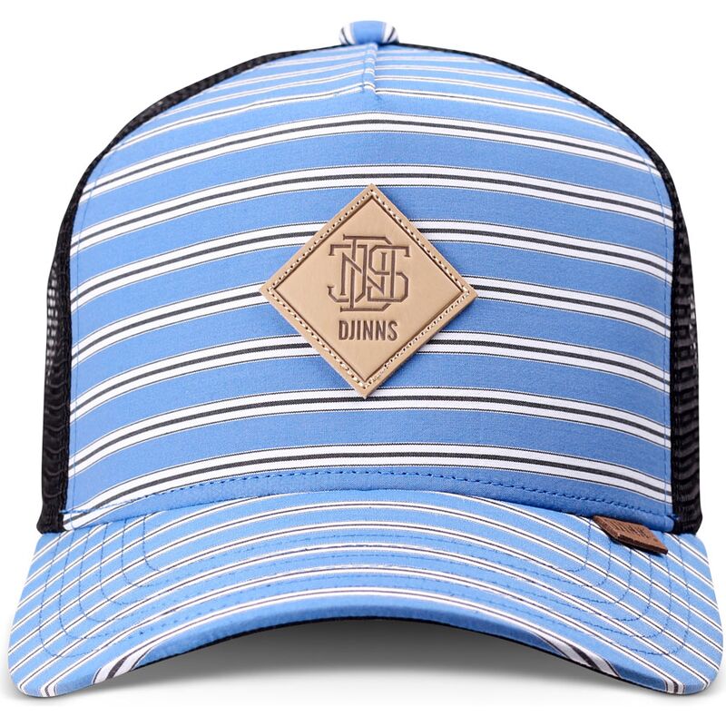 petten-gebogen-blauw-snapback-hft-business-stripe-van-djinns