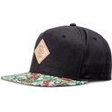 petten-plat-zwart-snapback-woven-jungle-rev-van-djinns