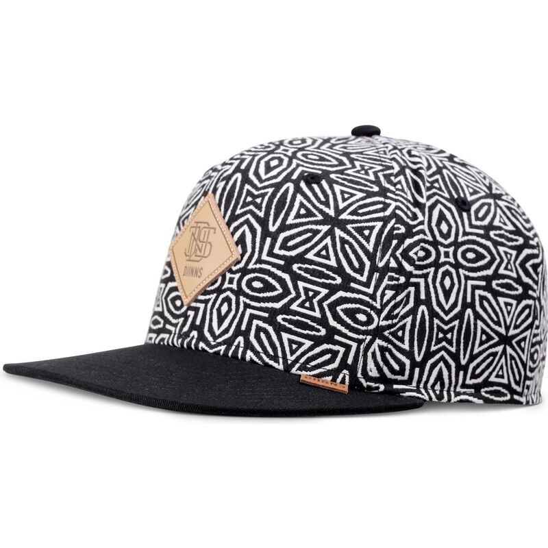 petten-plat-zwart-snapback-gothic-freestyle-van-djinns