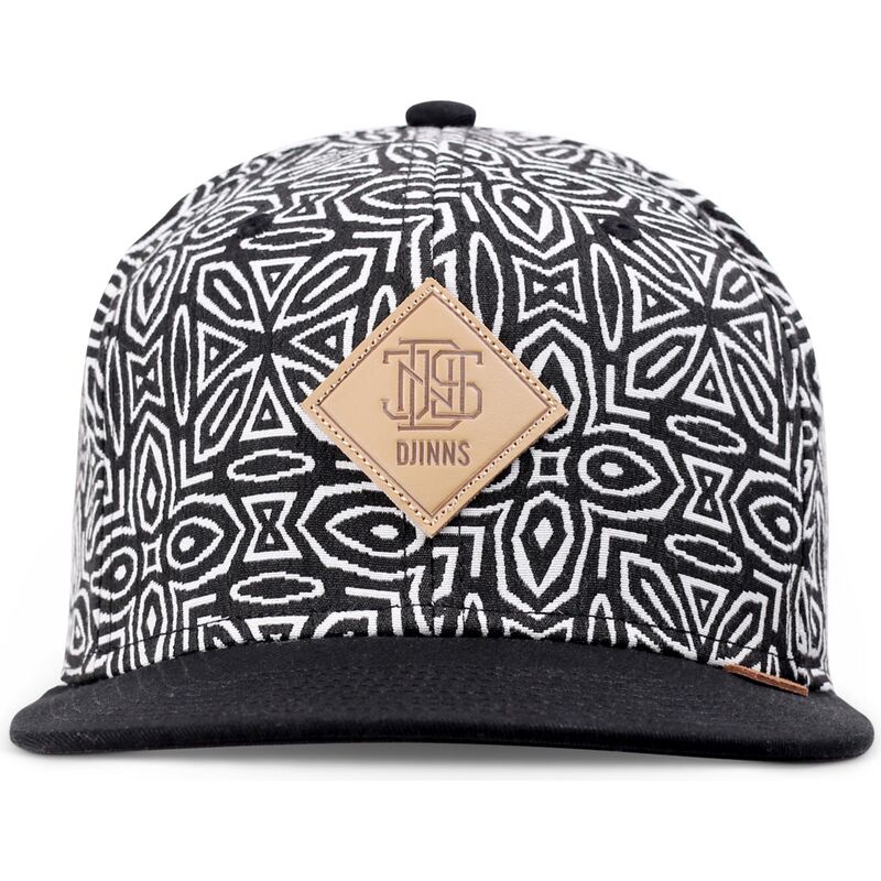 petten-plat-zwart-snapback-gothic-freestyle-van-djinns