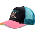 petten-gebogen-meerkleurig-snapback-hft-dnc-flamingo-van-djinns