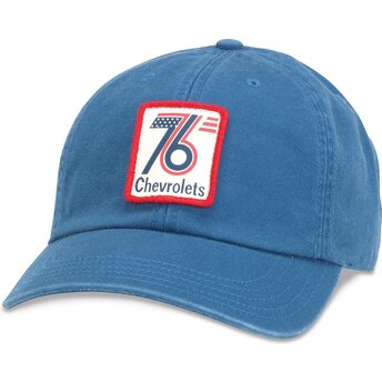 Petten gebogen blauw verstelbaar Hepcat van Chevrolet 76 van American Needle