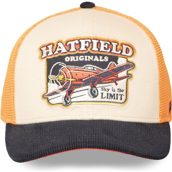 Petten gebogen meerkleurig snapback SEMI PLA van Hatfield