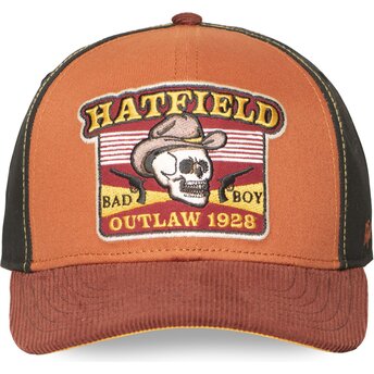 Petten gebogen meerkleurig snapback SEMI SKU van Hatfield
