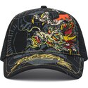 petten-gebogen-zwart-snapback-crawling-van-ed-hardy