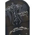 petten-gebogen-zwart-verstelbaar-storming-rose-washed-van-ed-hardy