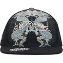 petten-plat-zwart-snapback-battle-van-ed-hardy