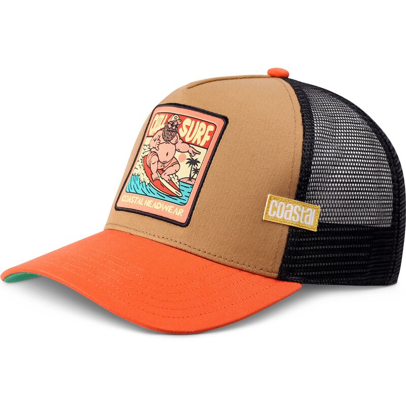 petten-gebogen-bruin-snapback-hft-chill-surf-van-coastal petten-gebogen-bruin-snapback-hft-chill-surf-van-coastal