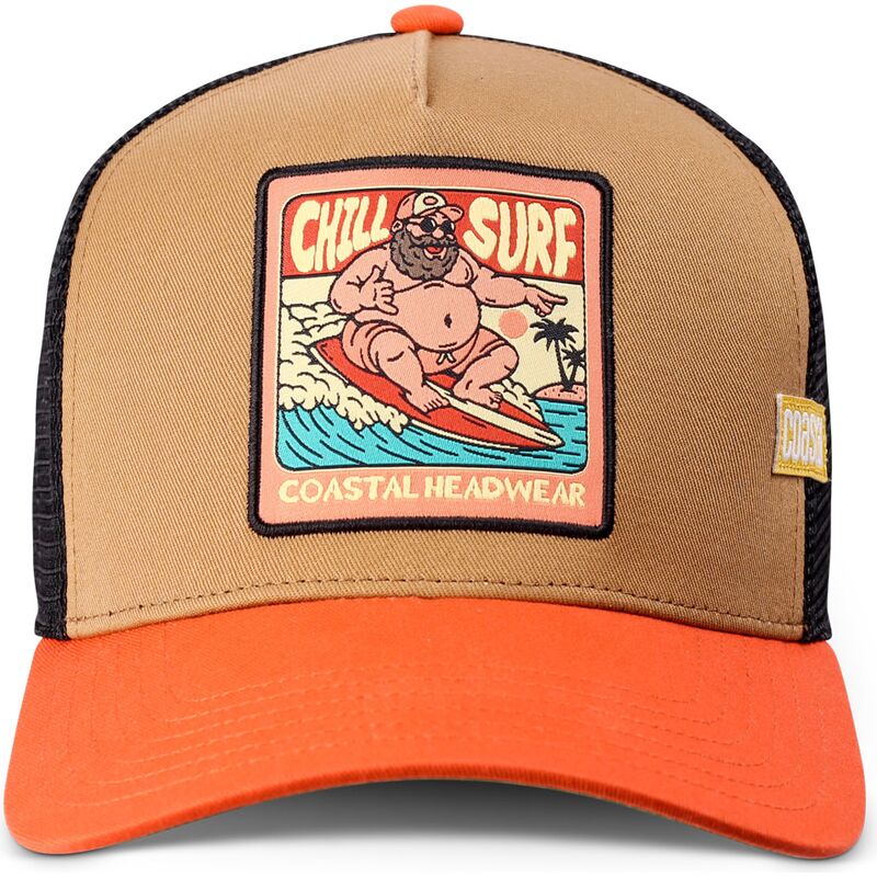 petten-gebogen-bruin-snapback-hft-chill-surf-van-coastal petten-gebogen-bruin-snapback-hft-chill-surf-van-coastal