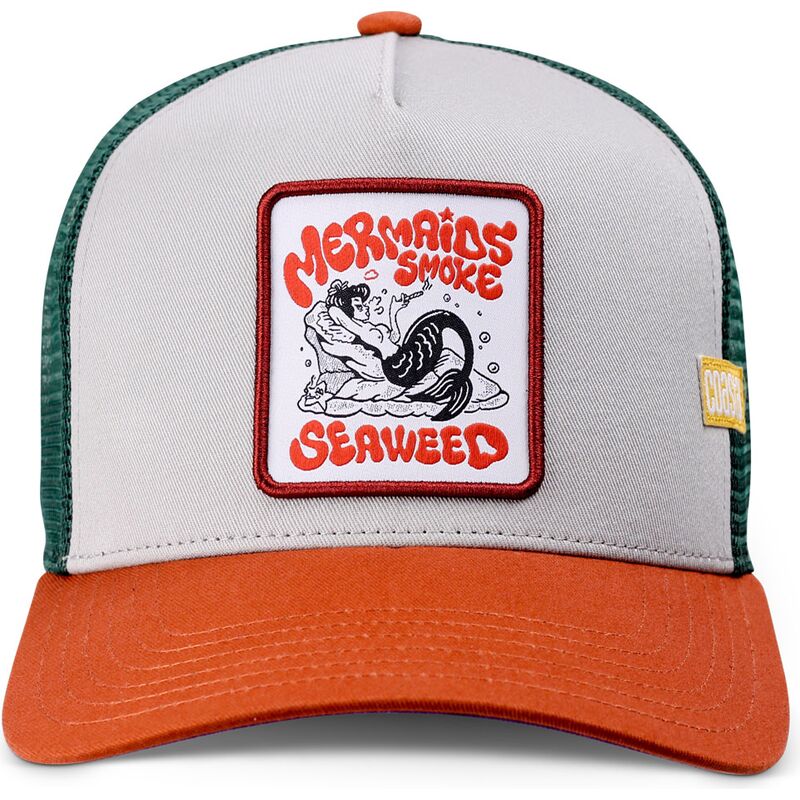 petten-gebogen-meerkleurig-snapback-hft-mermaid-weed-van-coastal