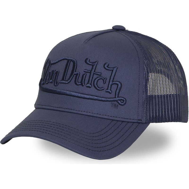 petten-gebogen-marineblauw-snapback-emb09-van-von-dutch
