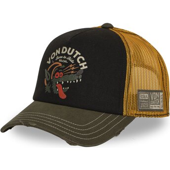 Petten gebogen meerkleurig snapback CREW35 van Von Dutch