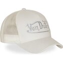 petten-gebogen-creme-snapback-rainbow-van-von-dutch