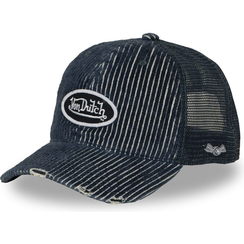petten-gebogen-marineblauw-snapback-mac16-van-von-dutch