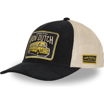 Petten gebogen marineblauw snapback SEM14 van Von Dutch