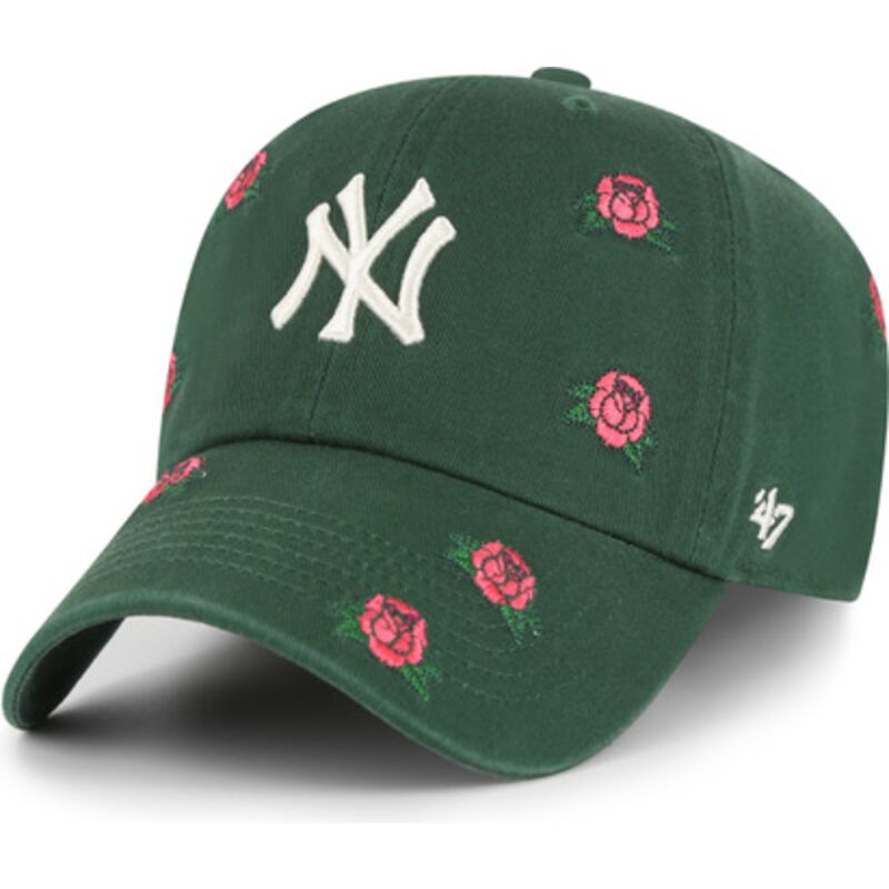 petten-gebogen-groen-verstelbaar-clean-up-scatter-van-new-york-yankees-mlb-van-47-brand