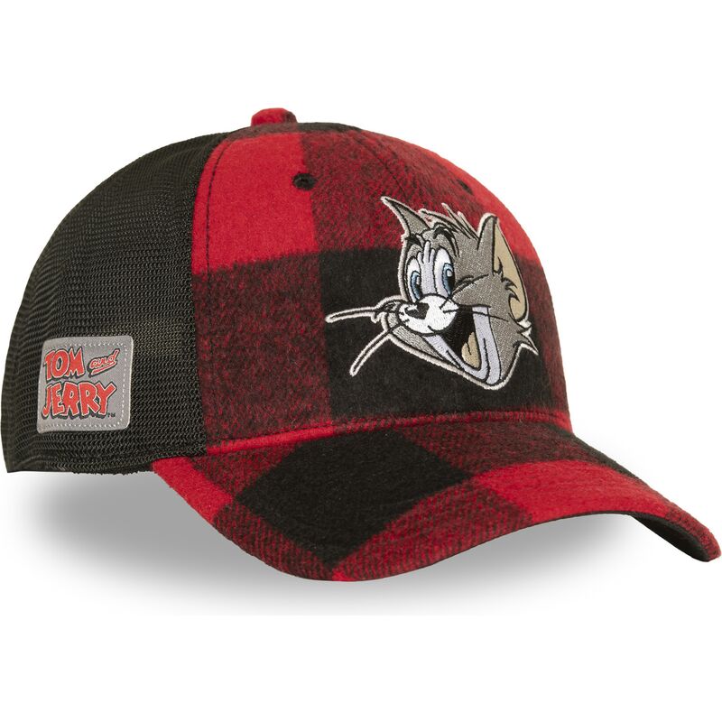 petten-gebogen-rood-snapback-taj9-tom-looney-tunes-van-capslab