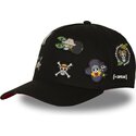 petten-gebogen-zwart-snapback-op8-fla-straw-hat-pirates-one-piece-van-capslab