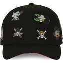 petten-gebogen-zwart-snapback-op8-fla-straw-hat-pirates-one-piece-van-capslab