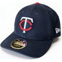 petten-gebogen-marineblauw-snapback-9forty-m-crown-field-of-dreams-van-minnesota-twins-mlb-van-new-era