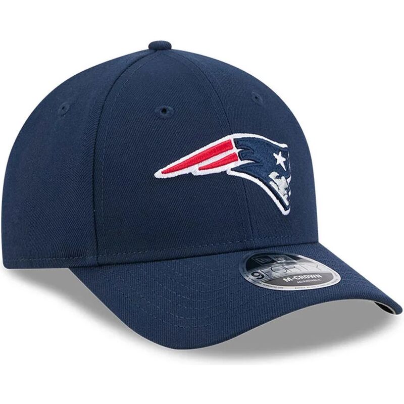 petten-gebogen-marineblauw-snapback-9forty-m-crown-team-van-new-england-patriots-nfl-van-new-era petten-gebogen-marineblauw-snapback-9forty-m-crown-team-van-new-england-patriots-nfl-van-new-era